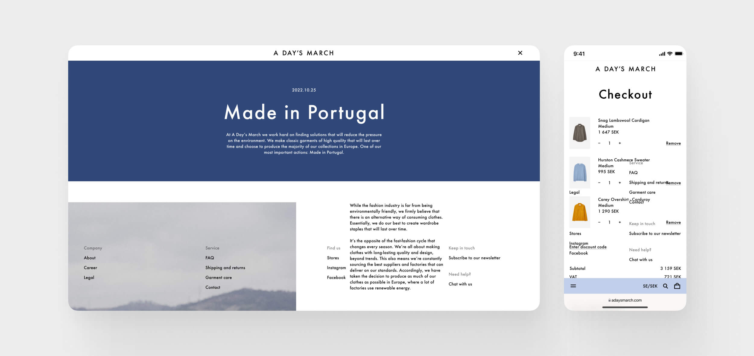 Anders brand wordmark in white placed on top of an image of a modern interior design.